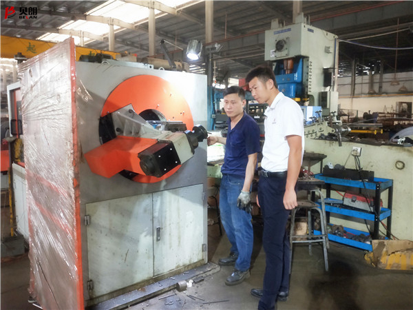 貝朗自動化設備技術在客戶處現場輔導